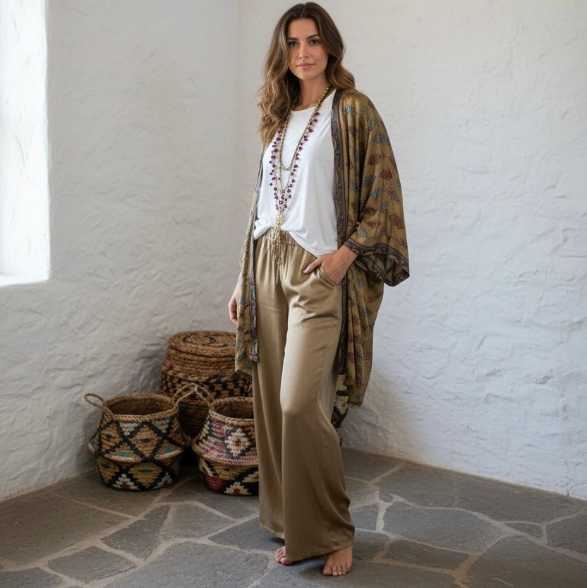 Kimono "Jaipur Atardecer"