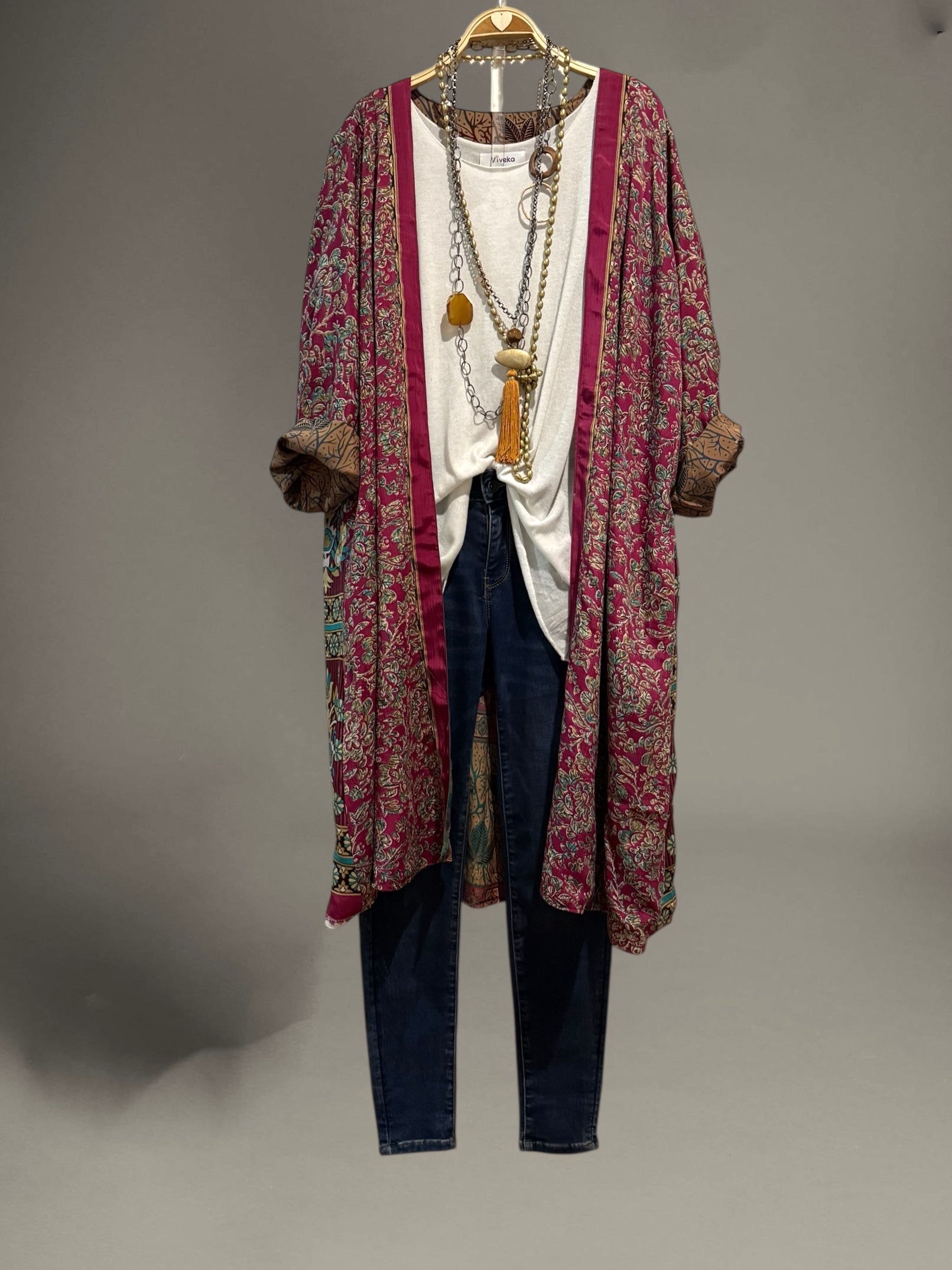 Kimono "Shaimar Arpegio" largo