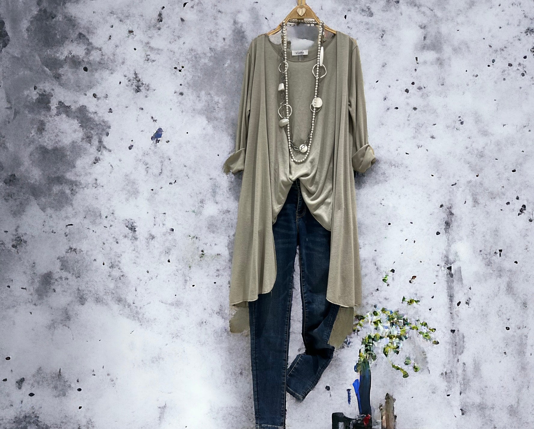 Chaqueta "Cassandra" topo