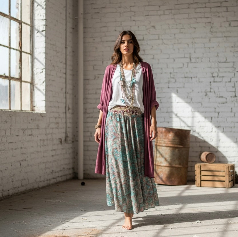 Falda pantalón "India Arpegio"