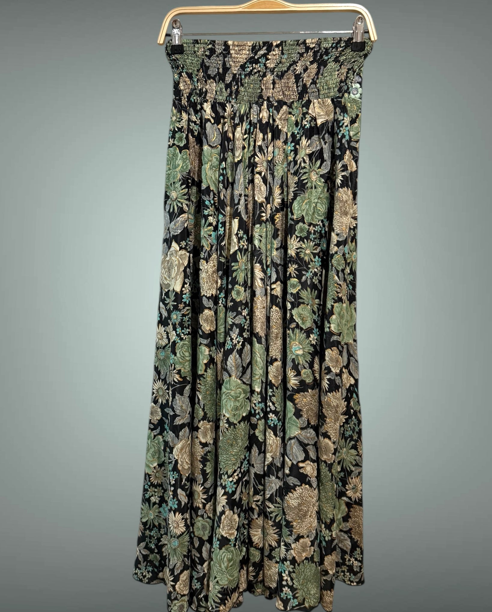 Falda pantalón "India Flores"