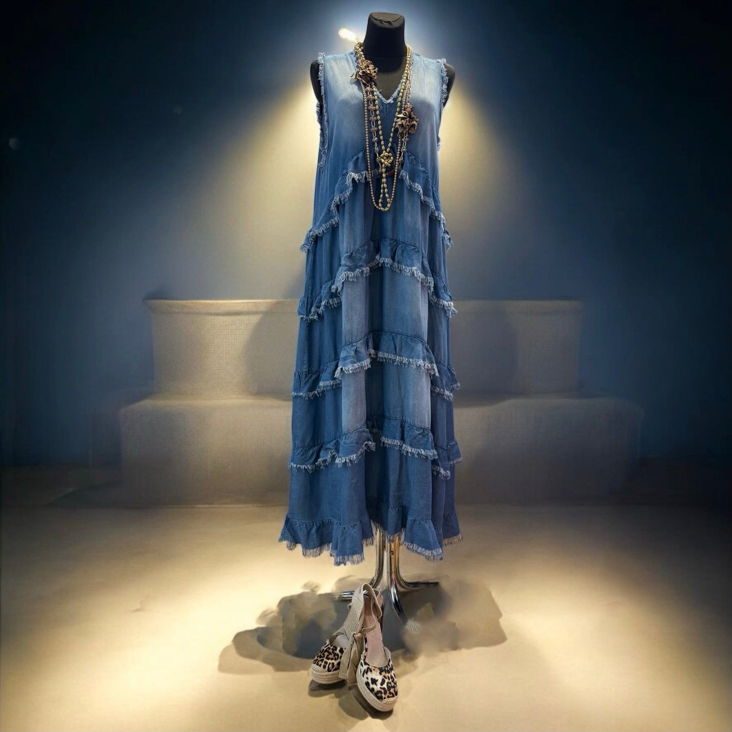 Vestido "Sanlucar" sin mangas