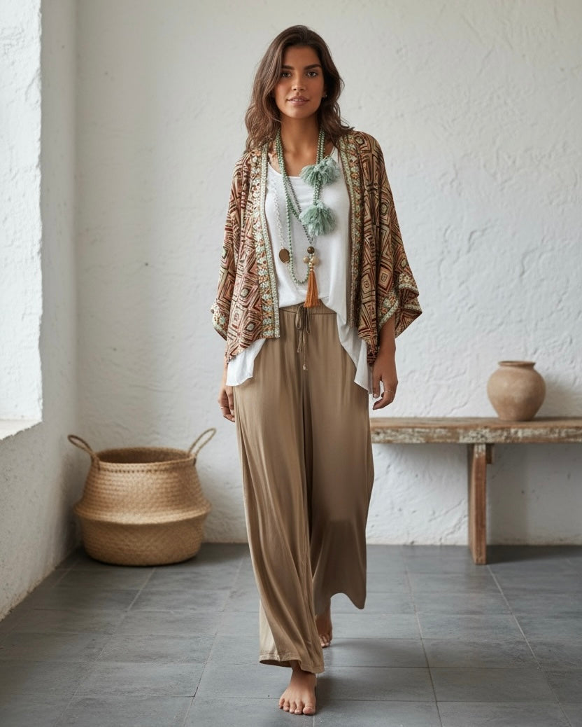 Kimono "India Geometrics"