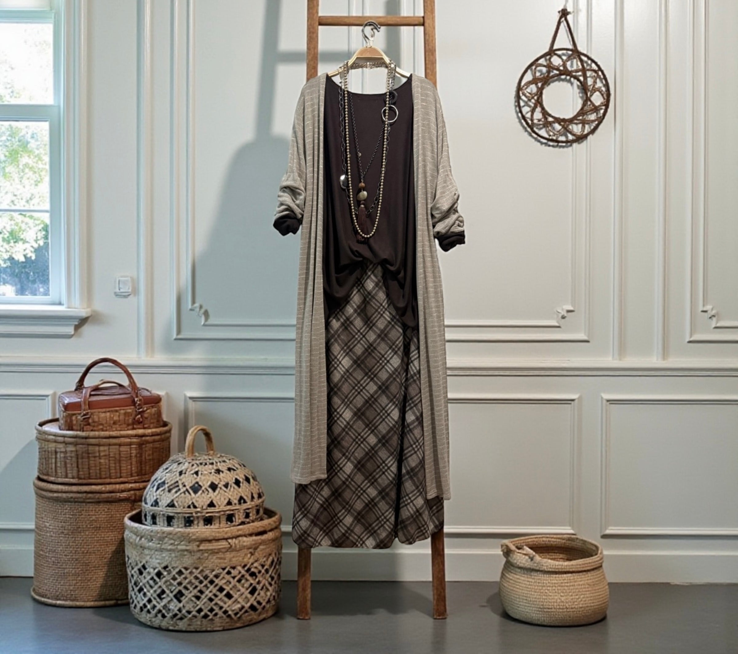 Cárdigan "Gaetana" arena