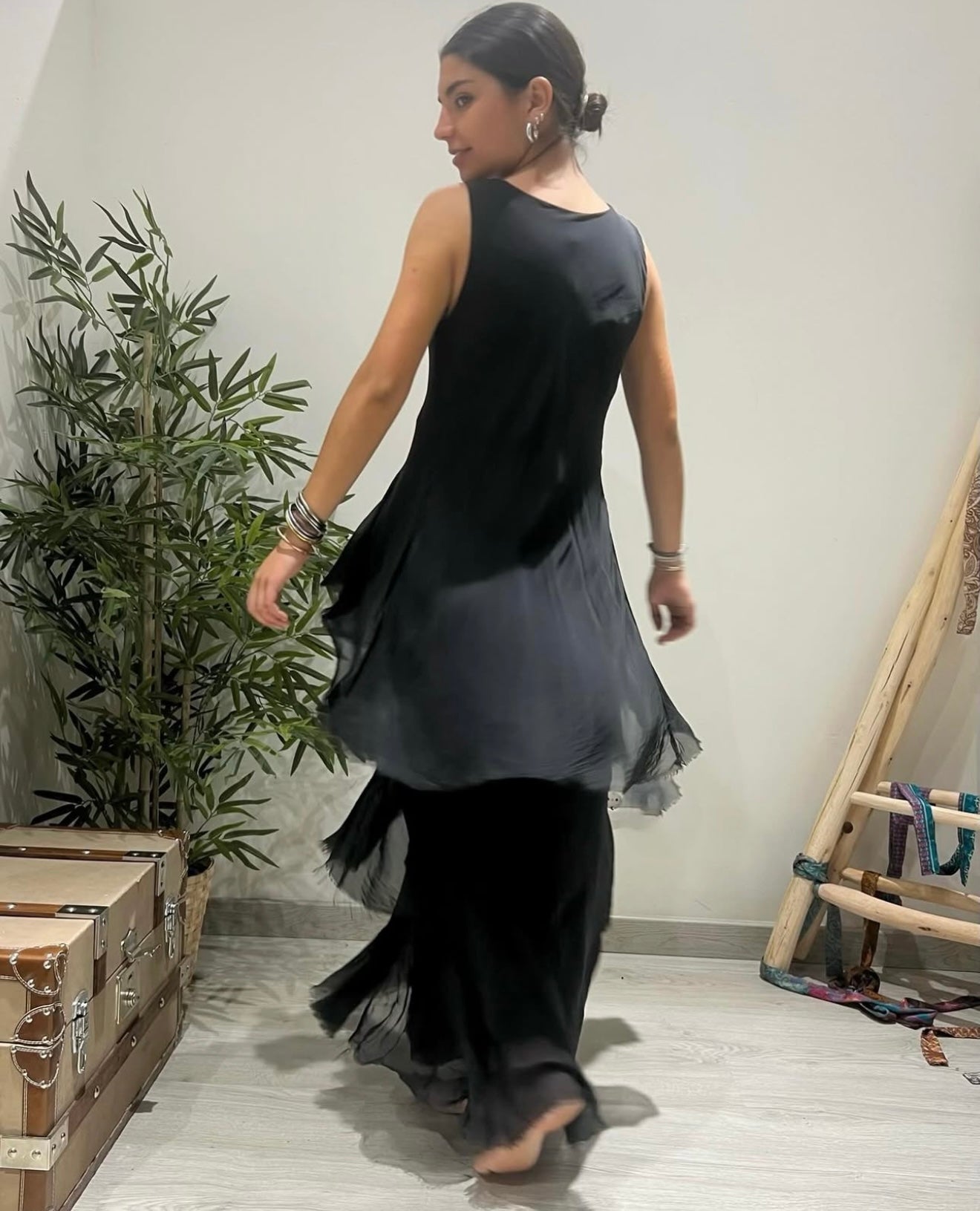 Vestido "Granada" negro