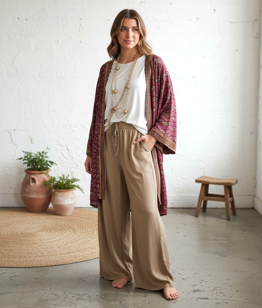 Kimono "Jaipur Golden India"