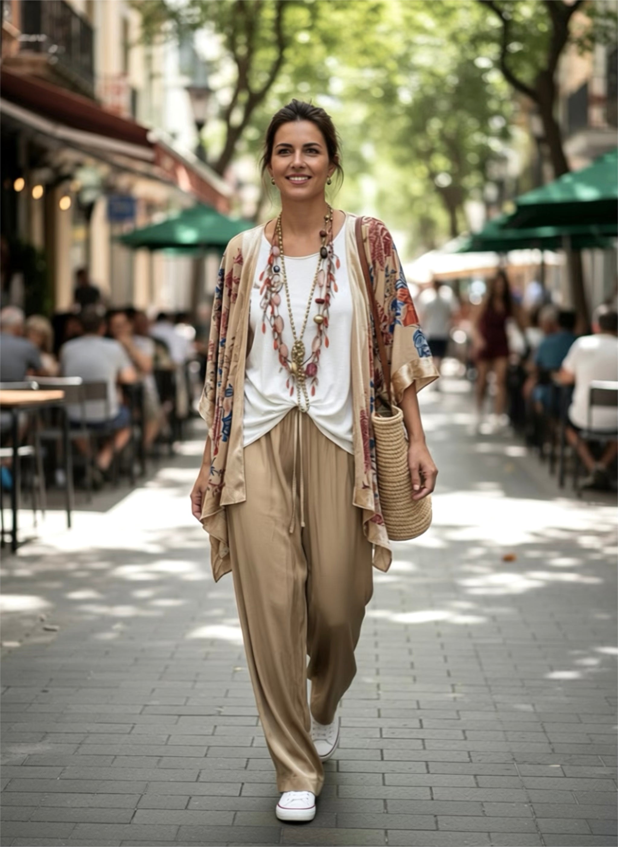 Kaftan "Adagio" light gold