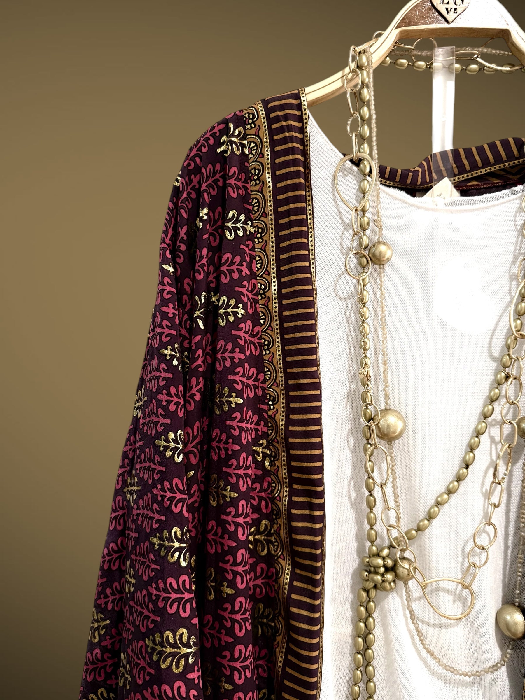 Kimono "Jaipur Golden India"