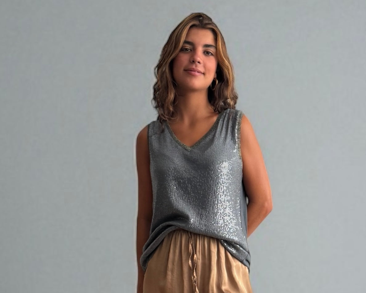 Top "Paillettes"