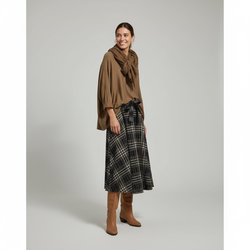 Falda "Rosaura Lazada"