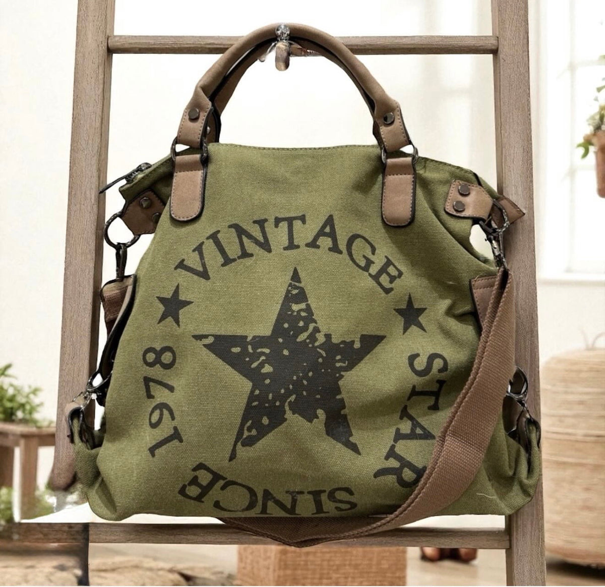 Bolso “Basic Star” verde
