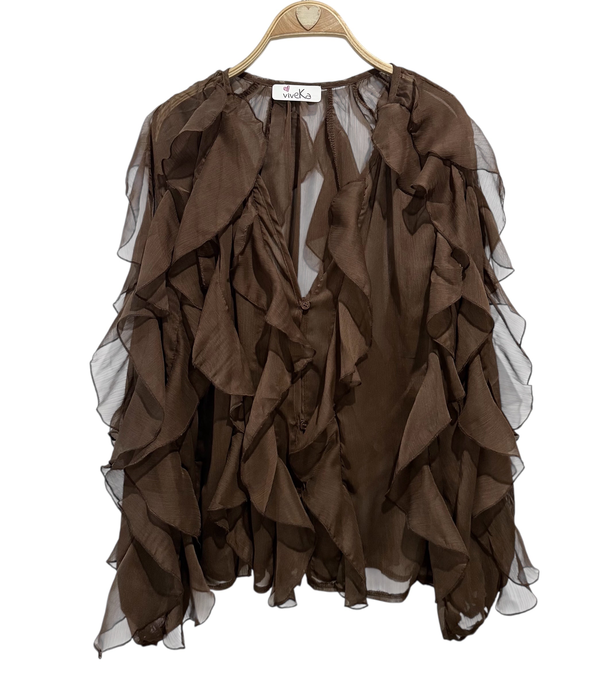 Blusa "Romántica" gasa