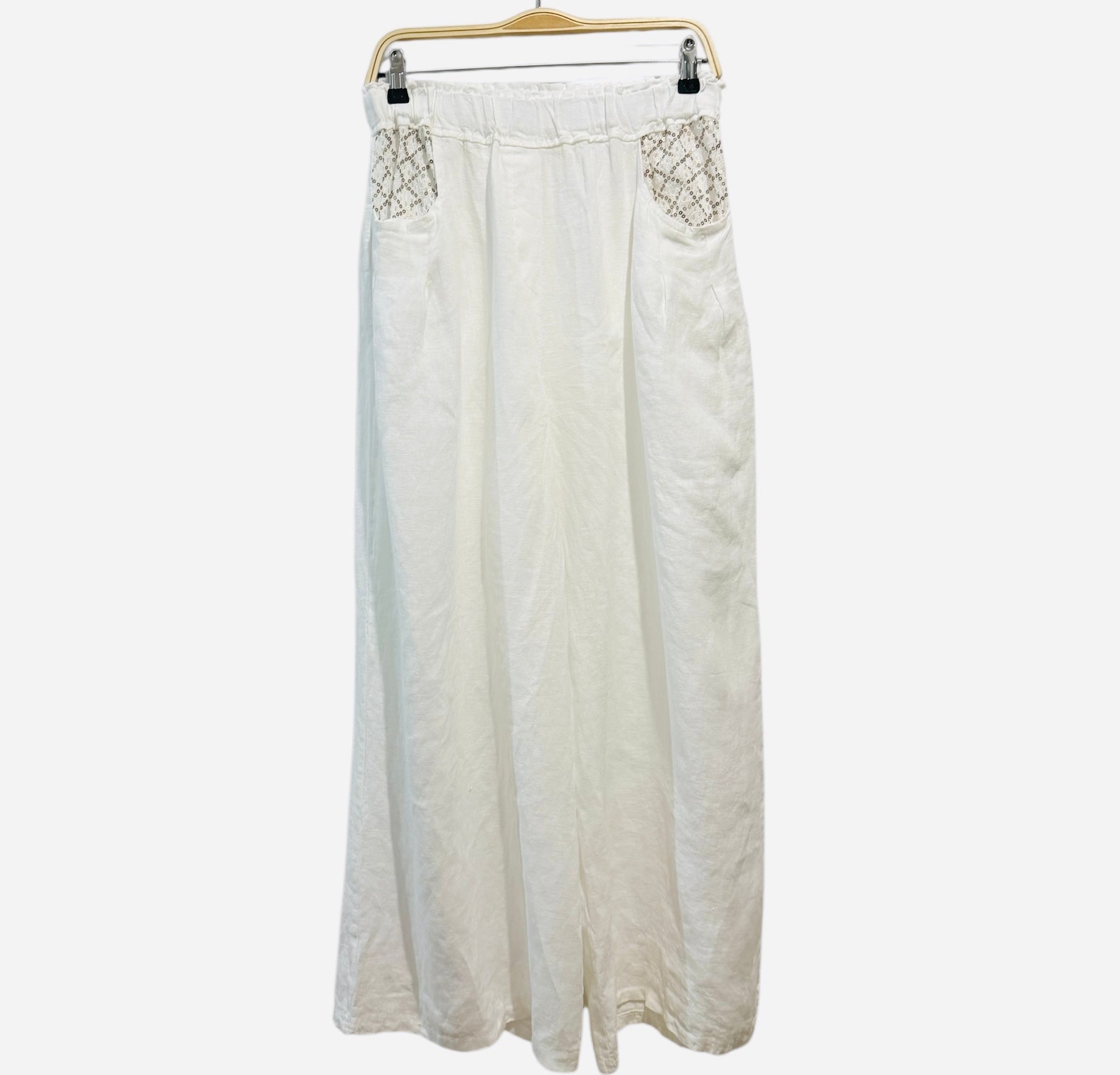 Pantalón "Diletta" blanco