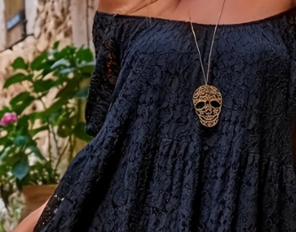 Cadena "Calaca" oro