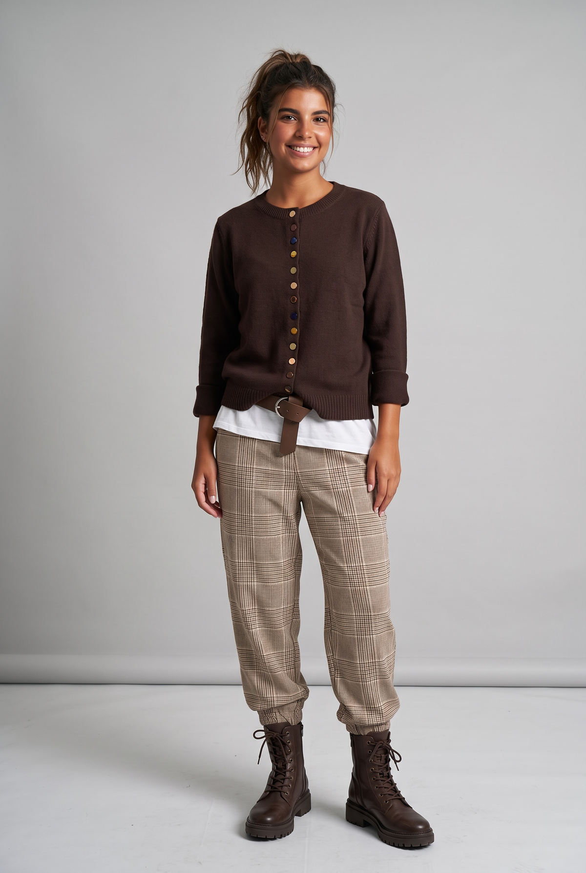 Chaqueta "Carezza" chocolate