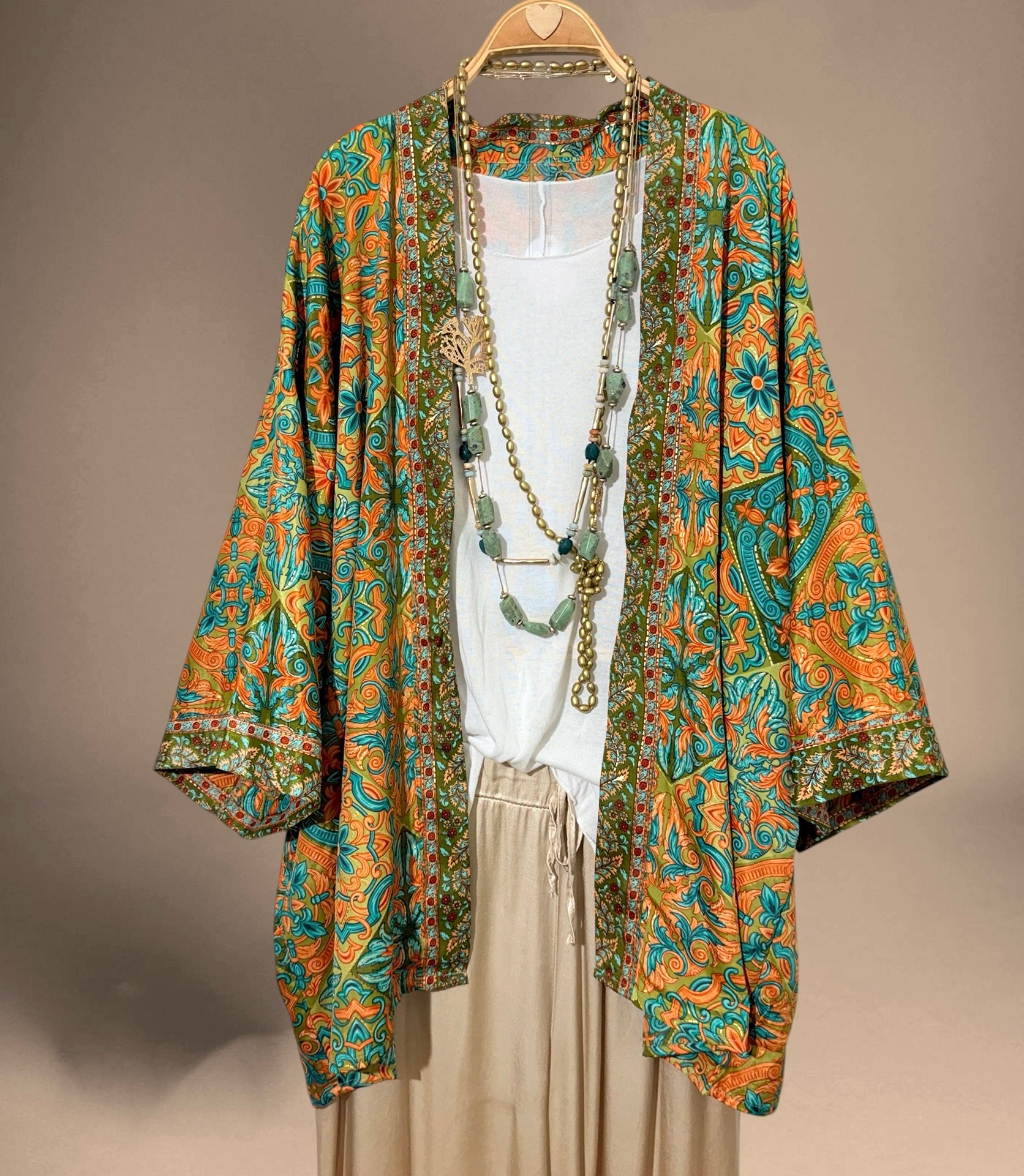 Kimono "Anaka Granada" gold