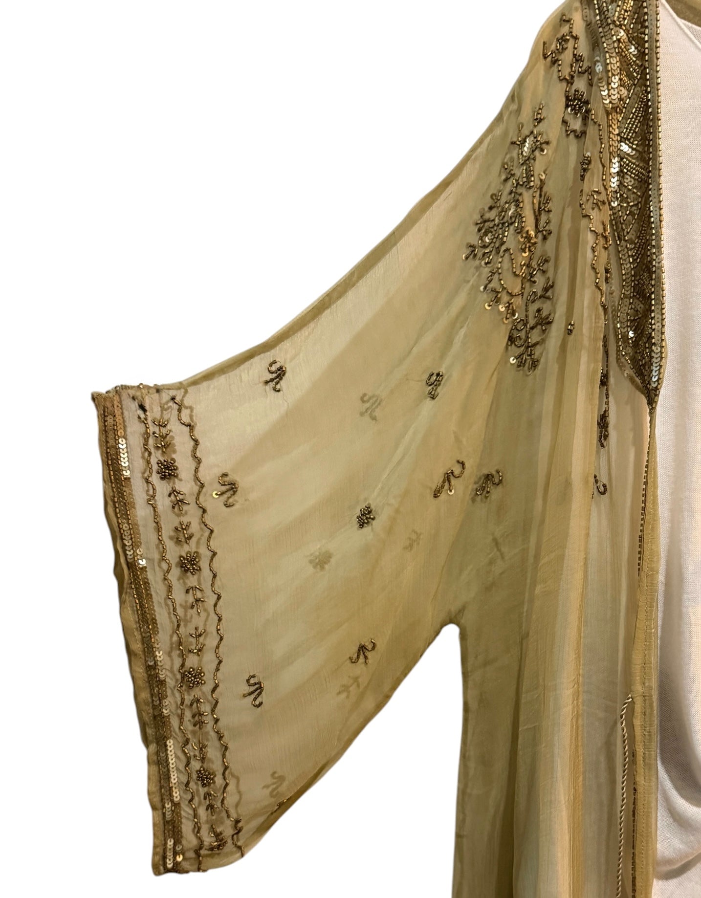 kaftan "Sherezade" oro bordado en oro