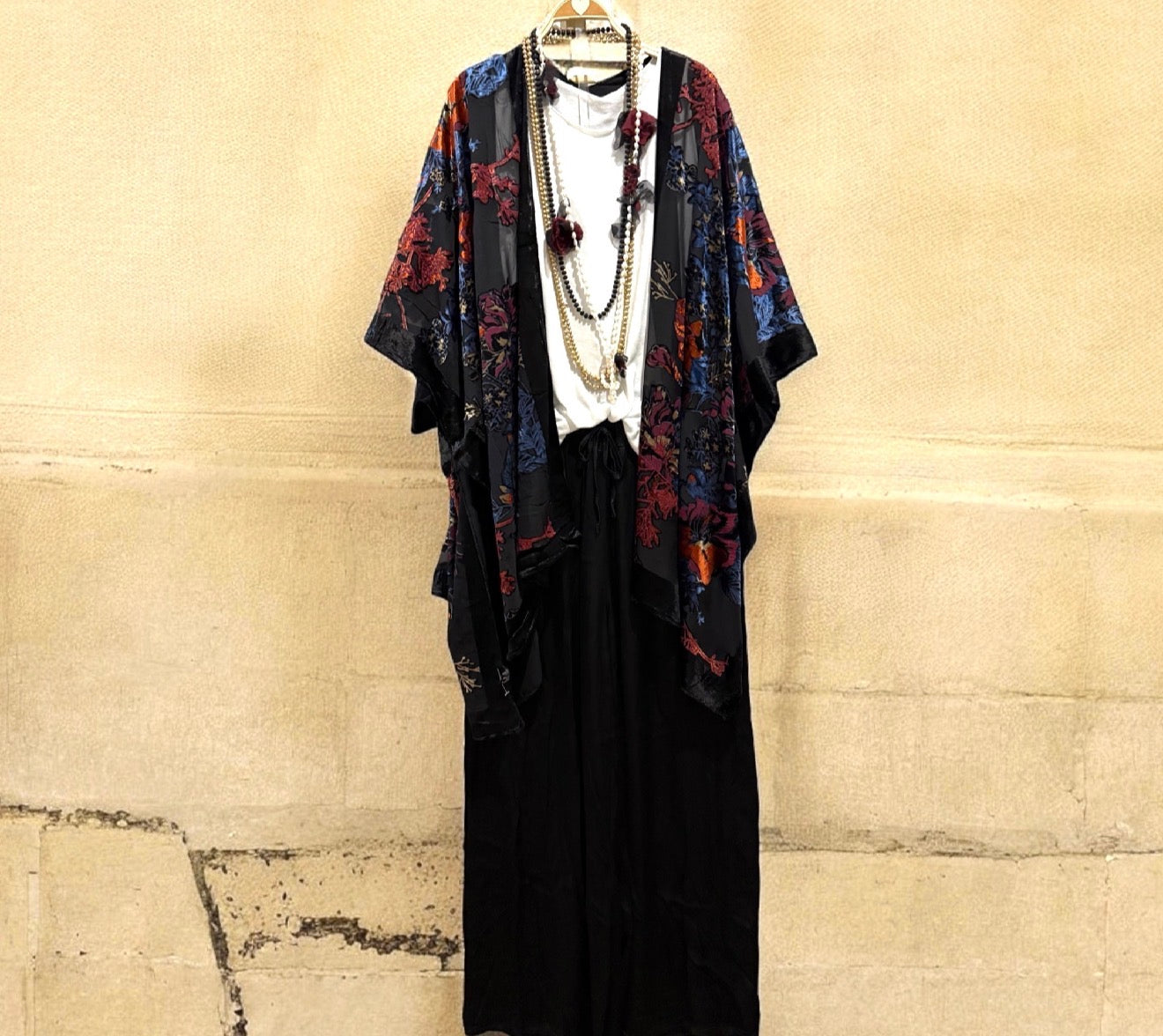 Kaftan "Adagio" negro