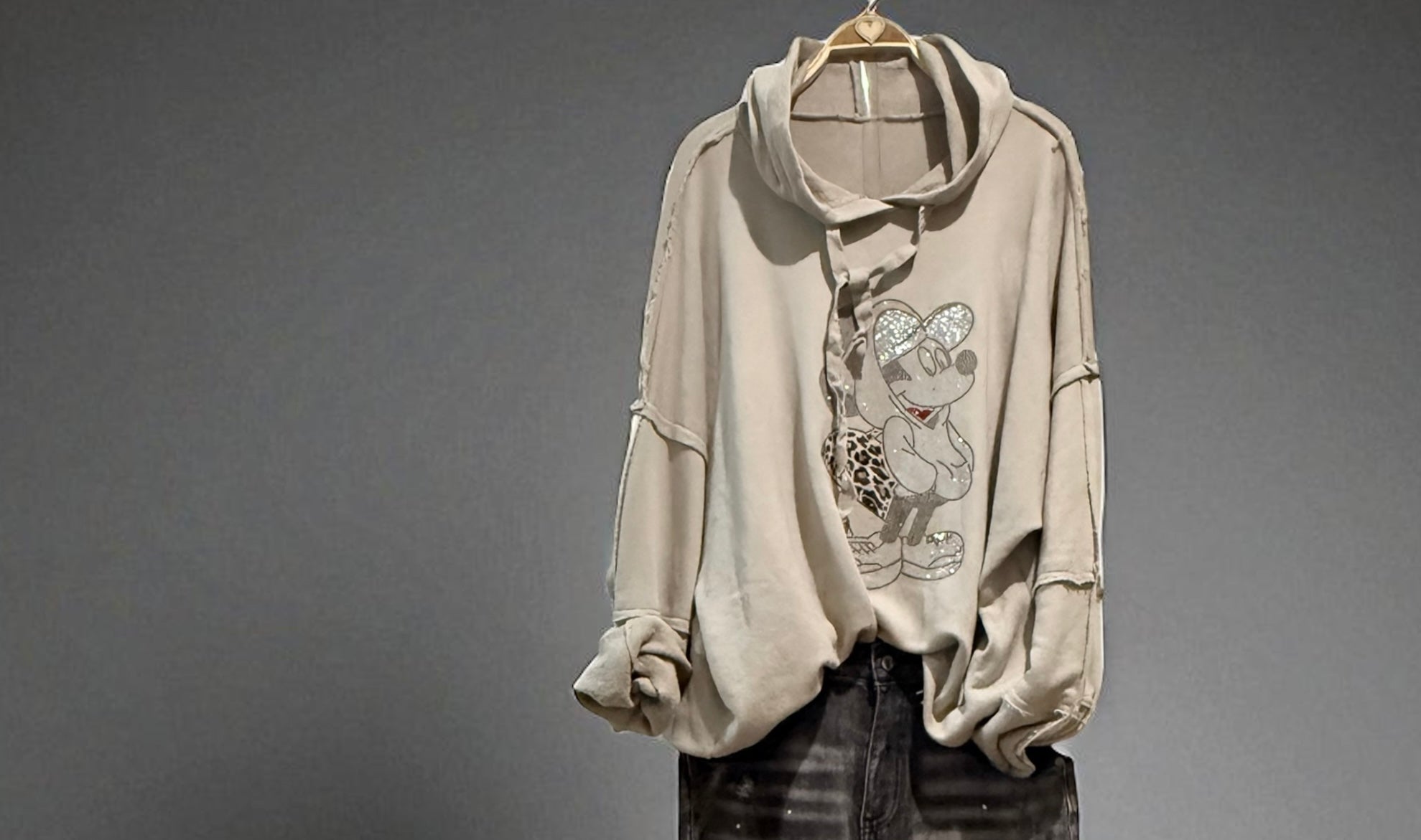 Sudadera "Pupazza" arena