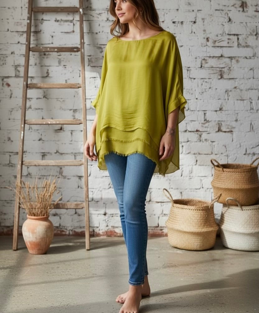 Blusa "Sevilla" lima