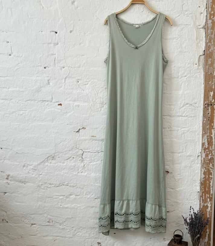 Vestido "Carola" verde