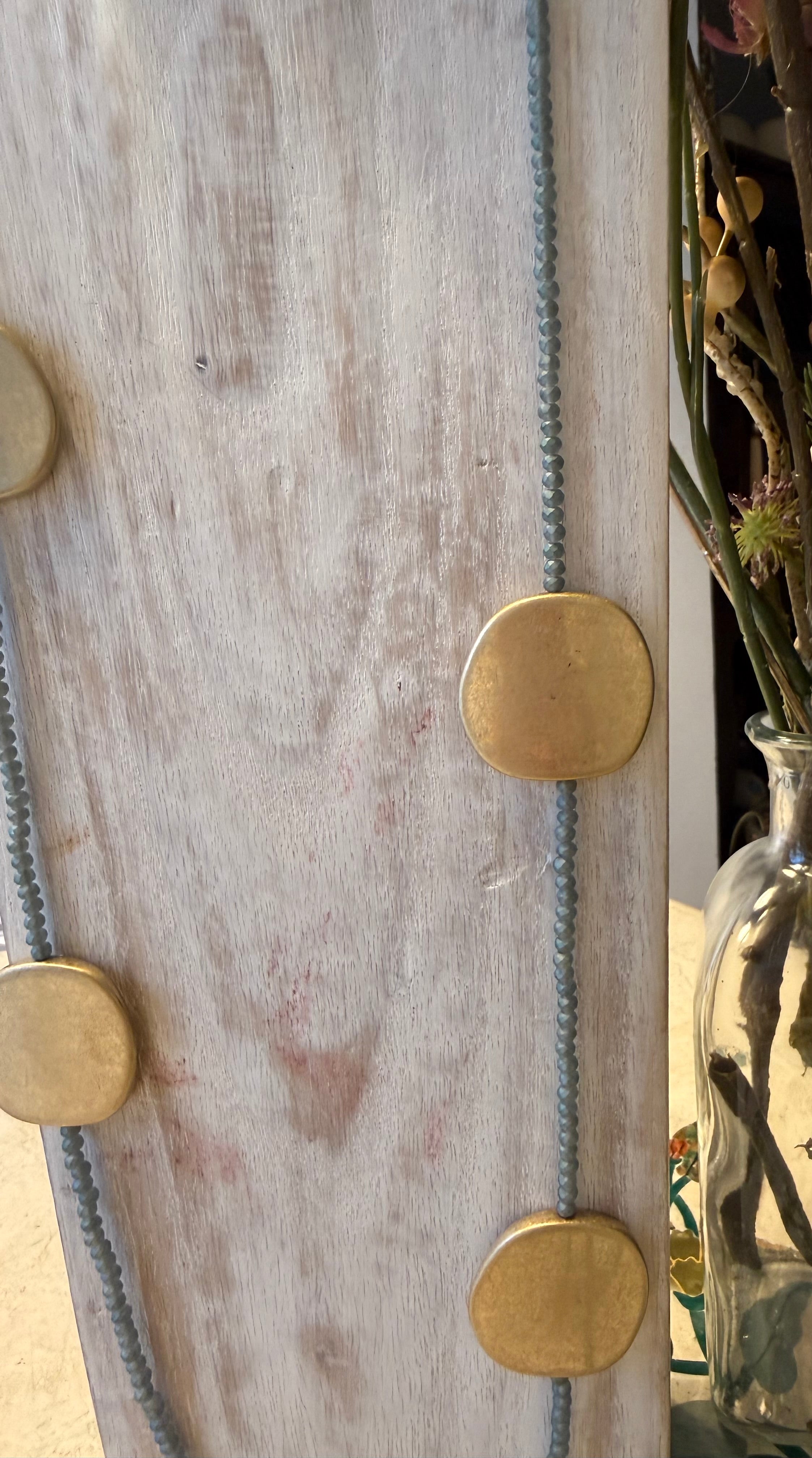 Collar "Alejandra" verde agua