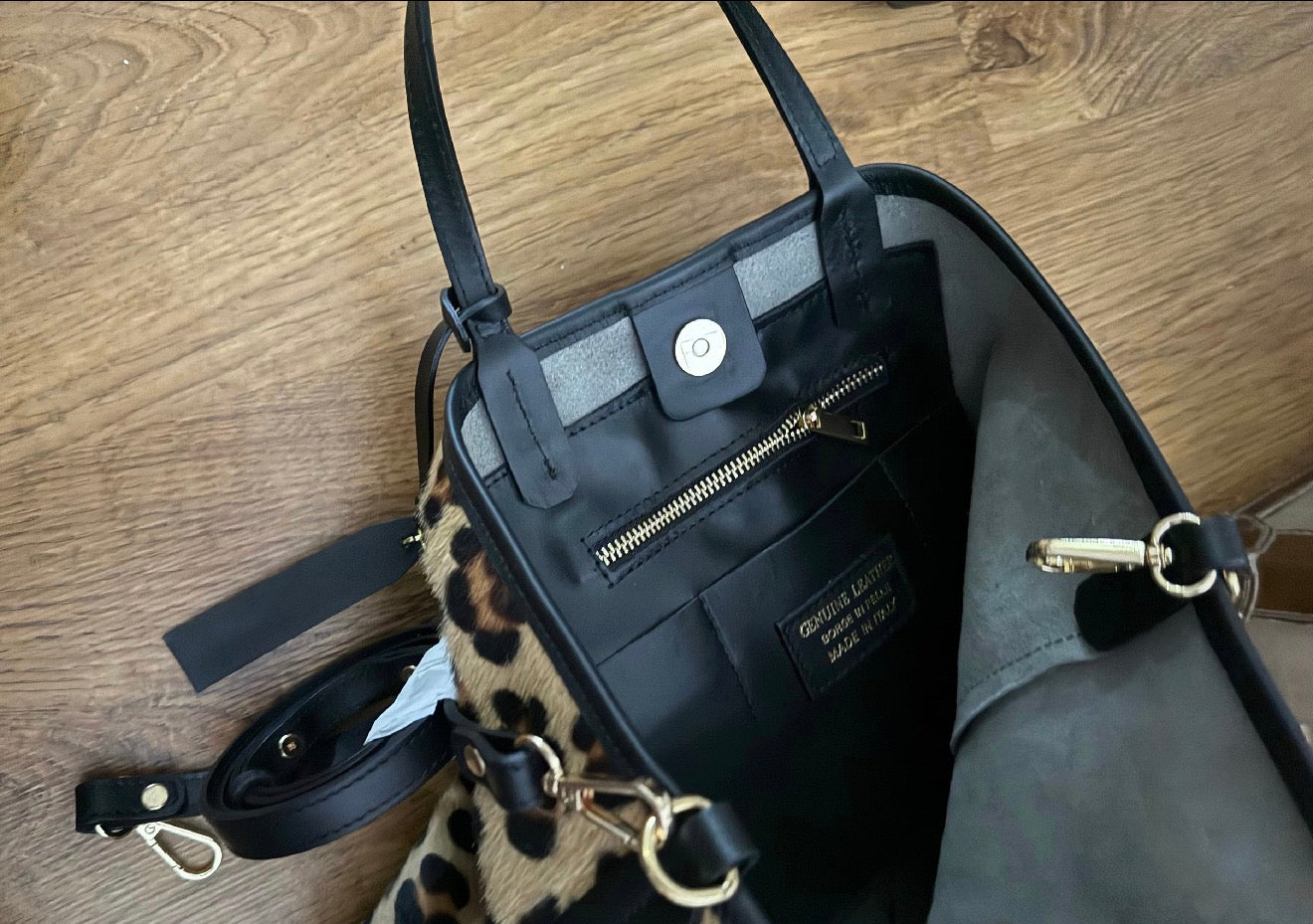 Bolso "Elsa" leopardo