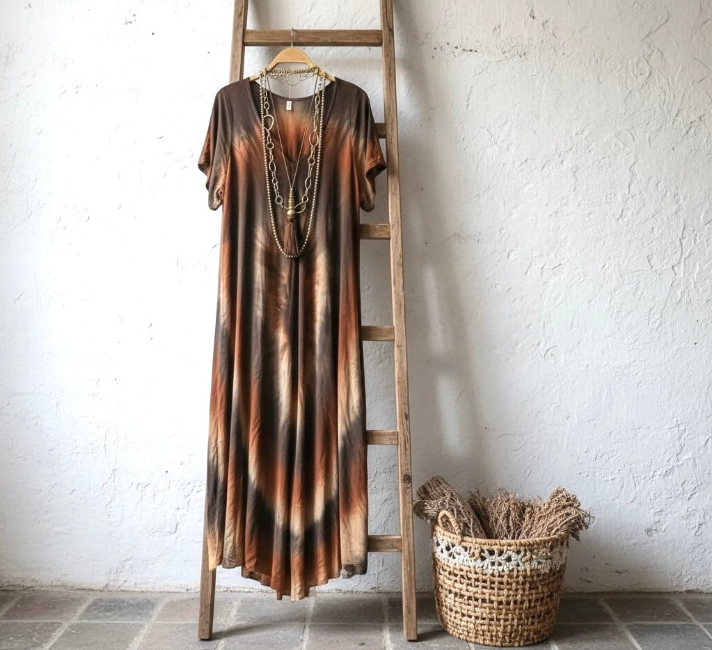 Vestido "Jasmine" tierras