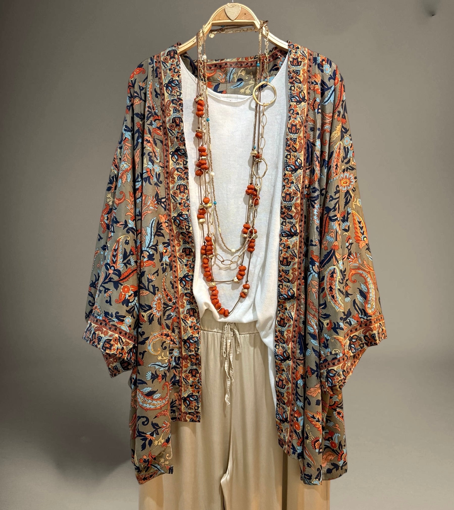 Kimono "Anaka Sentidos" gold