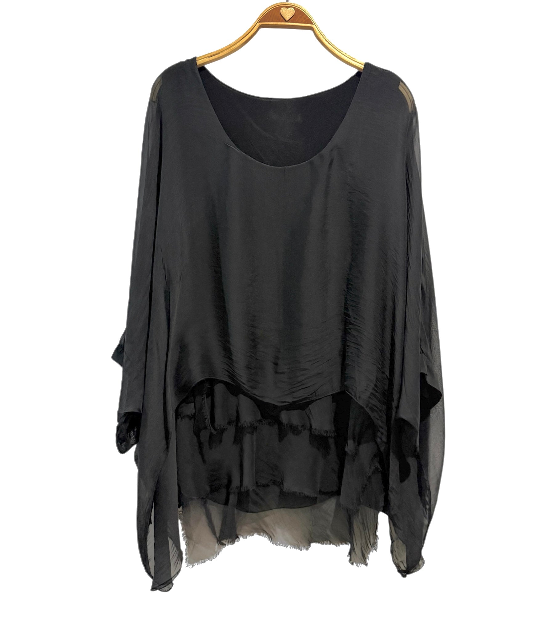 Blusa "Sevilla" negro