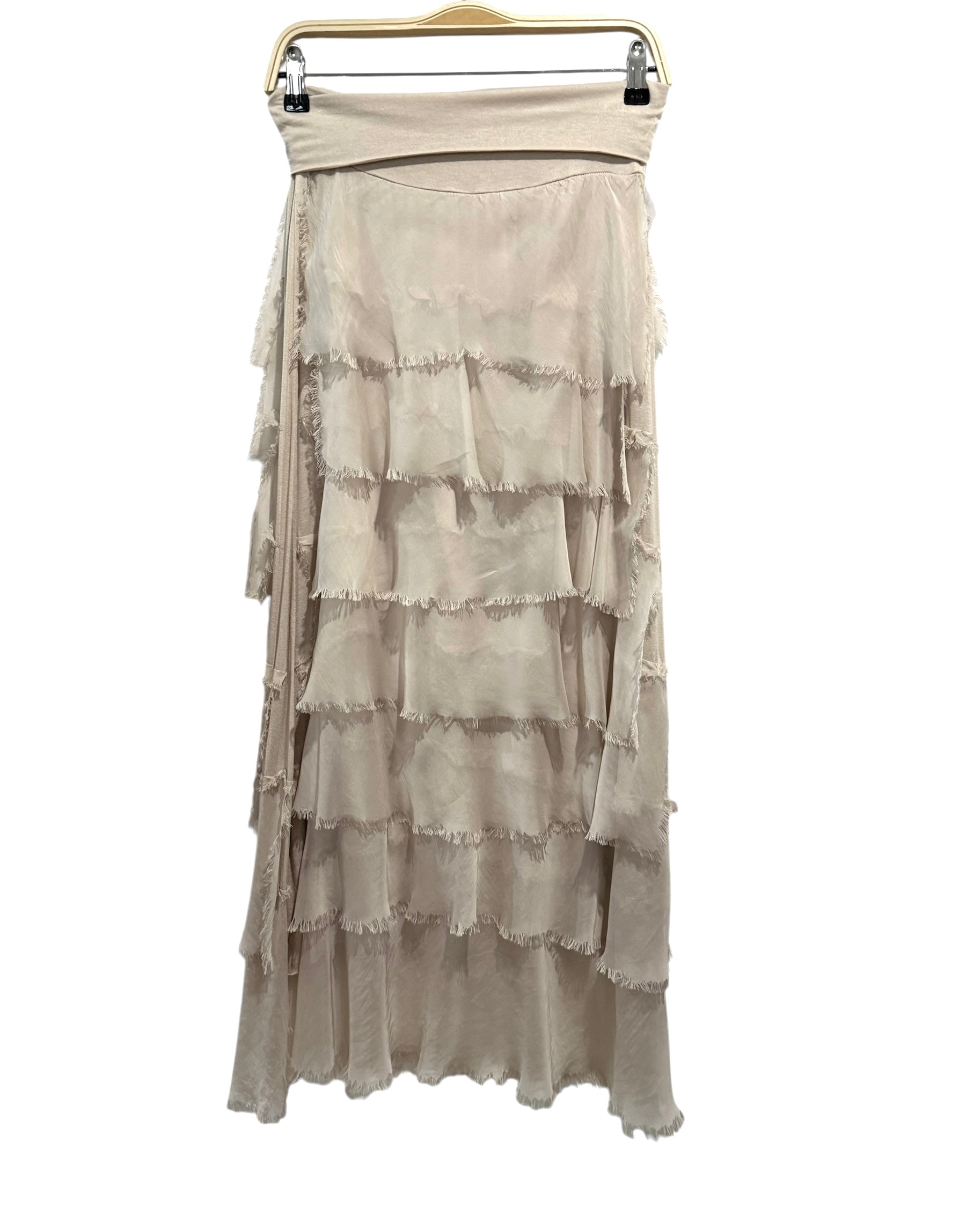 Falda "Sevilla" beige pálido