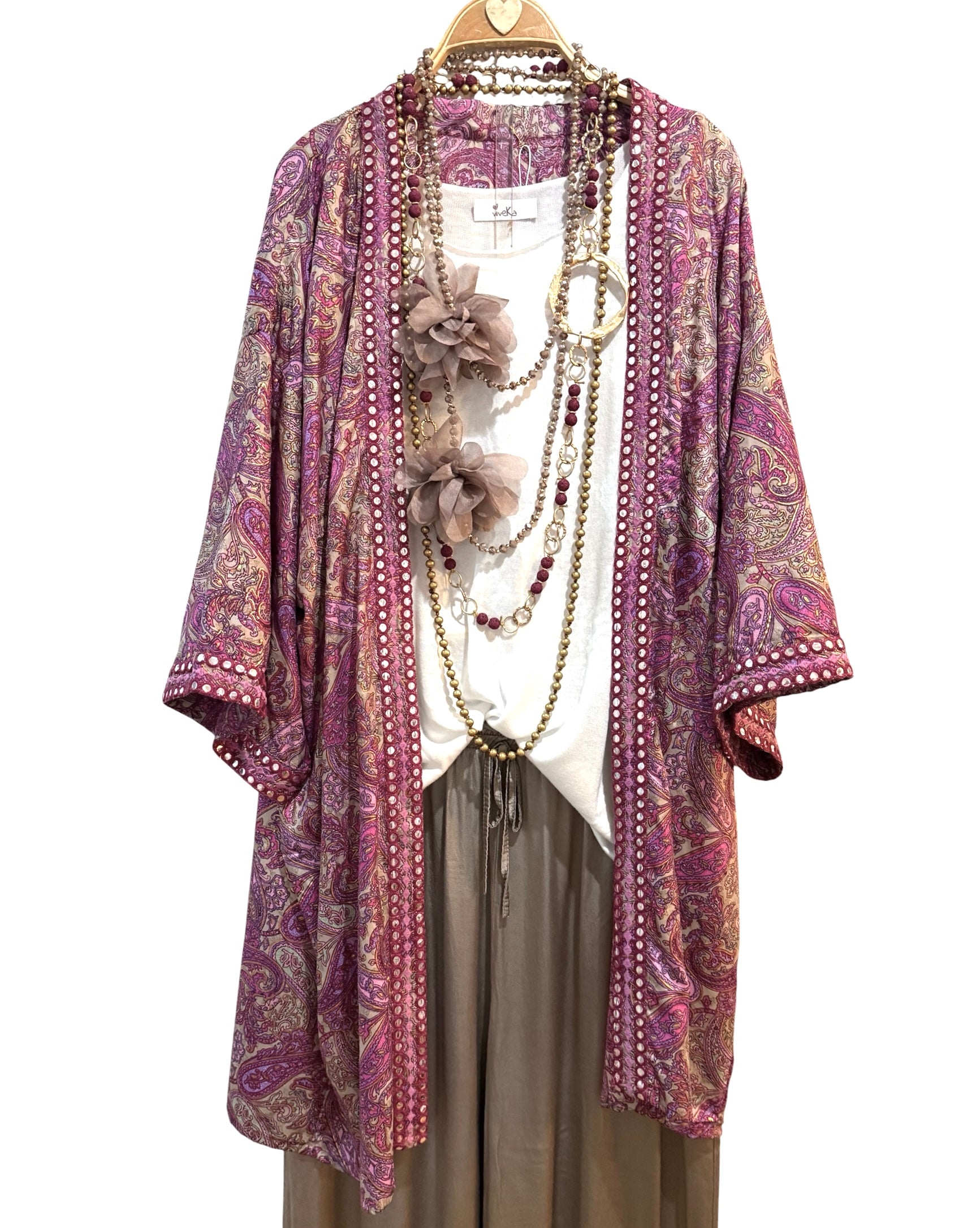 Kimono "India Renacer" medio