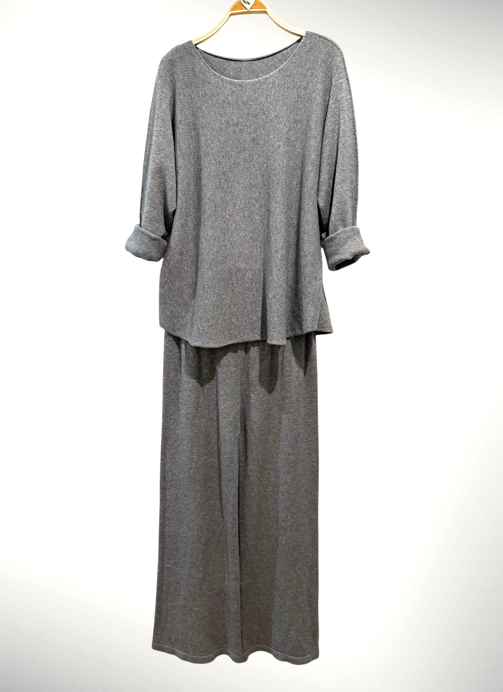 Conjunto "Gemma" gris