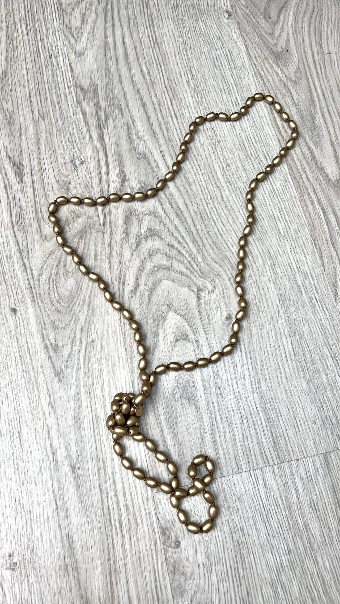 Collar “Cuentas ovaladas”