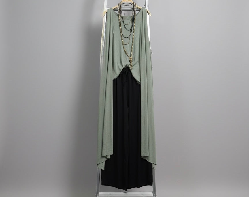 Camiseta "Cassandra" verde claro