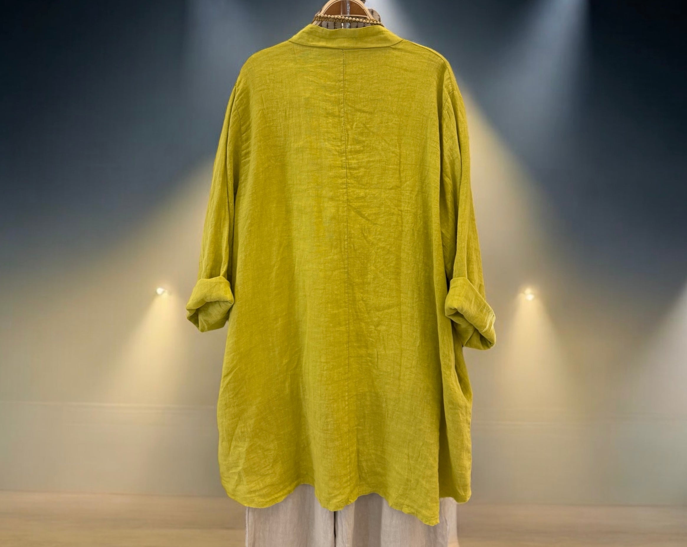 Chaqueta/Sobrecamisa "Leira" aguacate