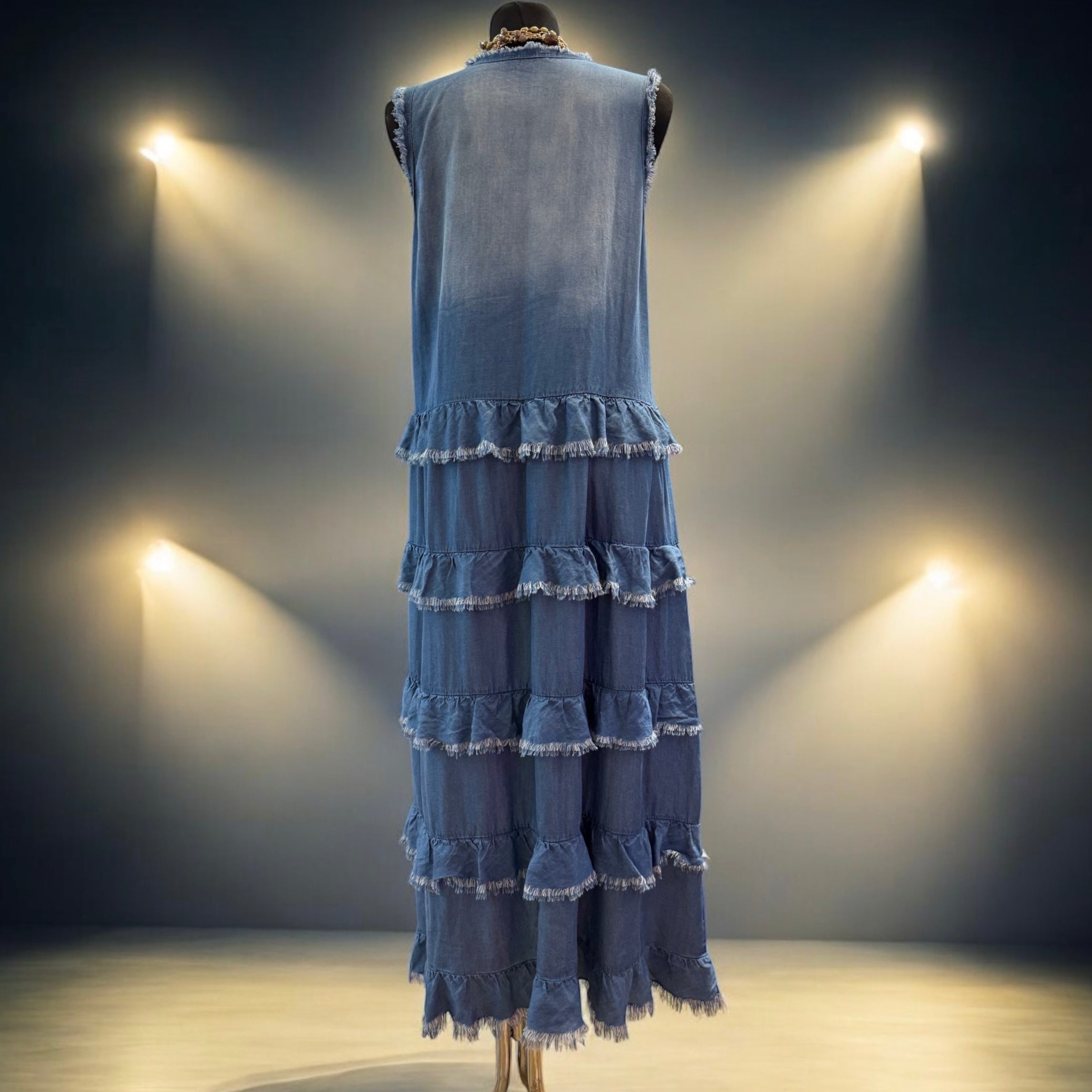 Vestido "Sanlucar" sin mangas