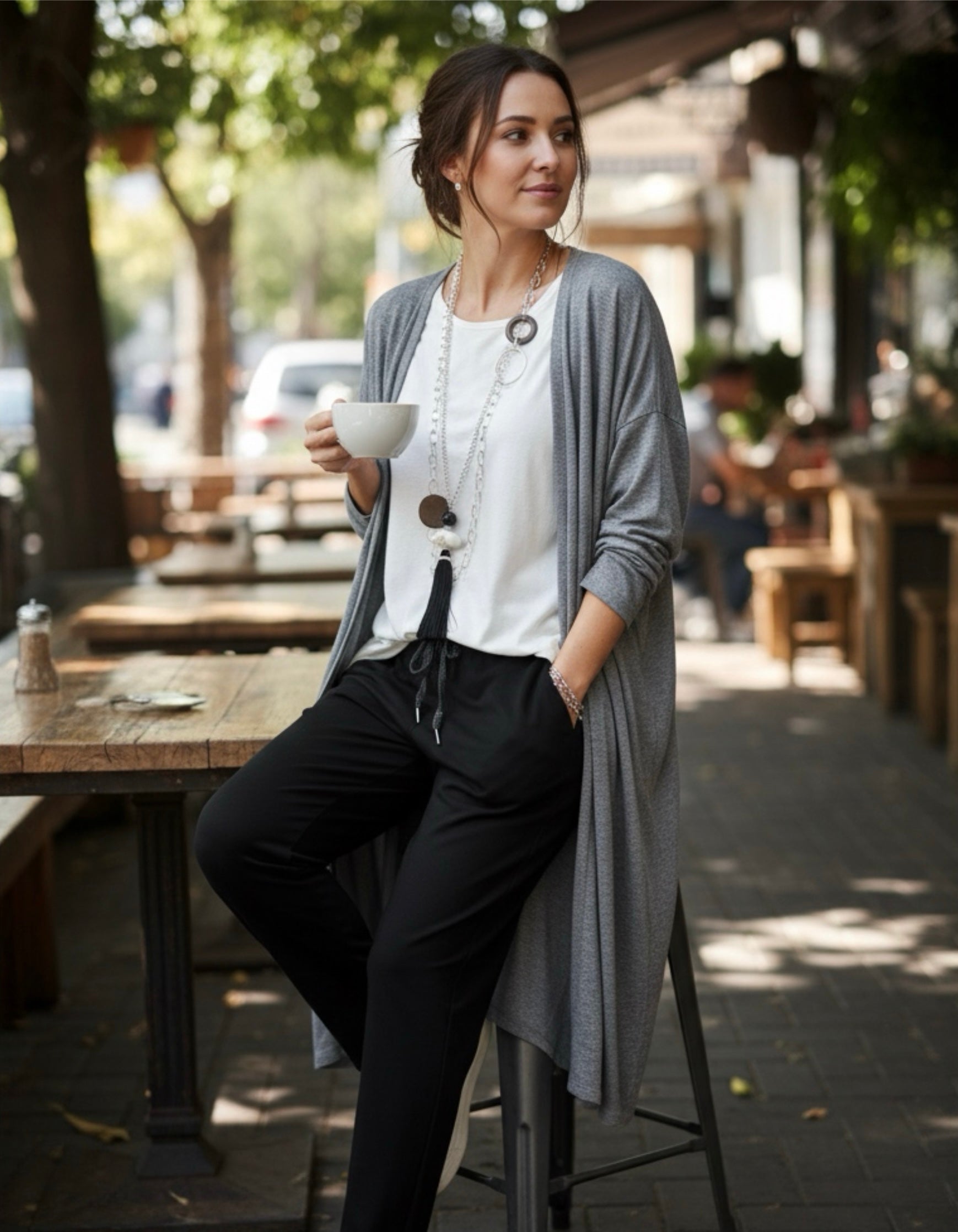 Pantalón "Basic Jogger" negro