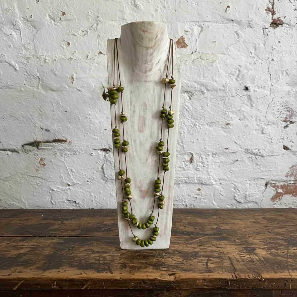 Collar "Maitza" verde