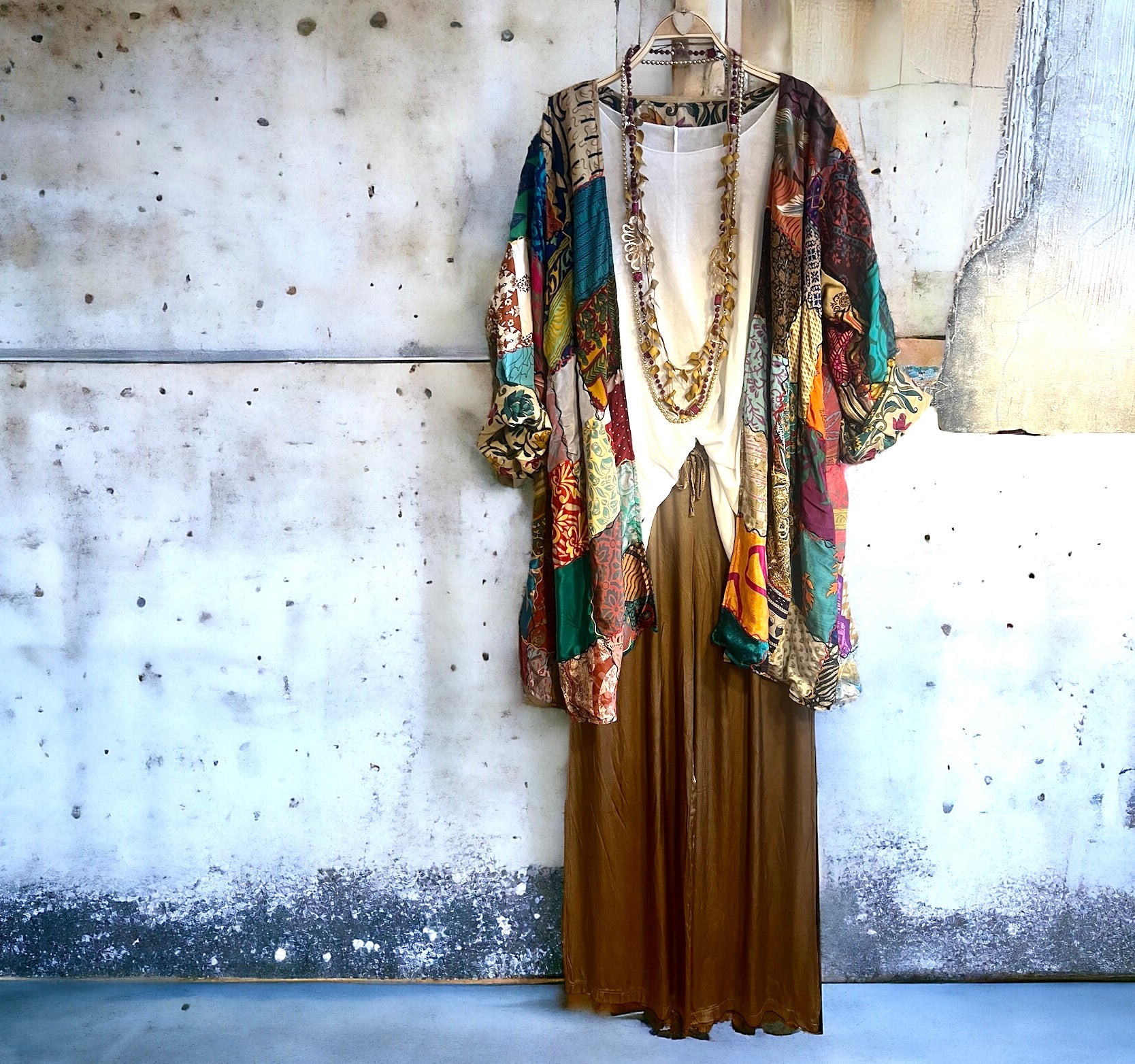 Kimono "Shalimar Lotos Patchwork"
