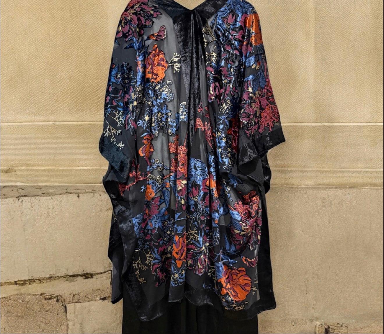 Kaftan "Adagio" negro