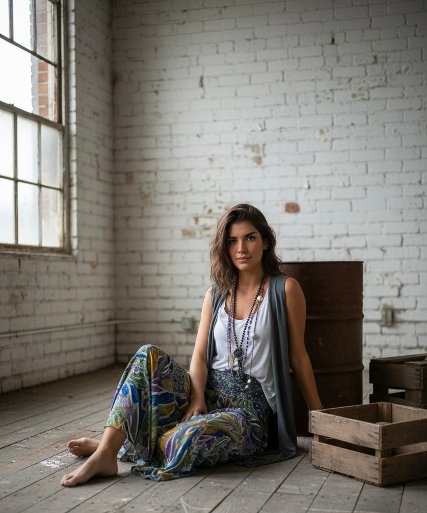Falda pantalón "India Must"