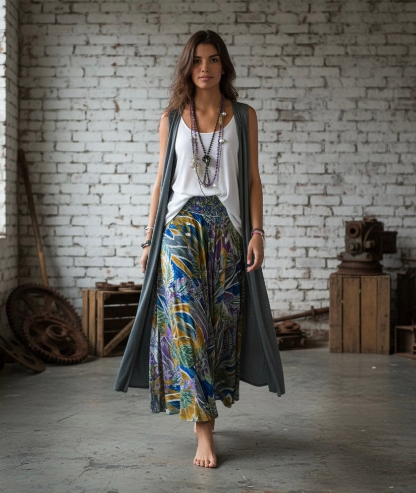 Falda pantalón "India Must"