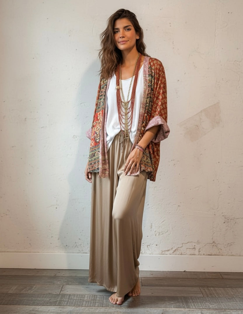 Kimono "Kira Contrastes"