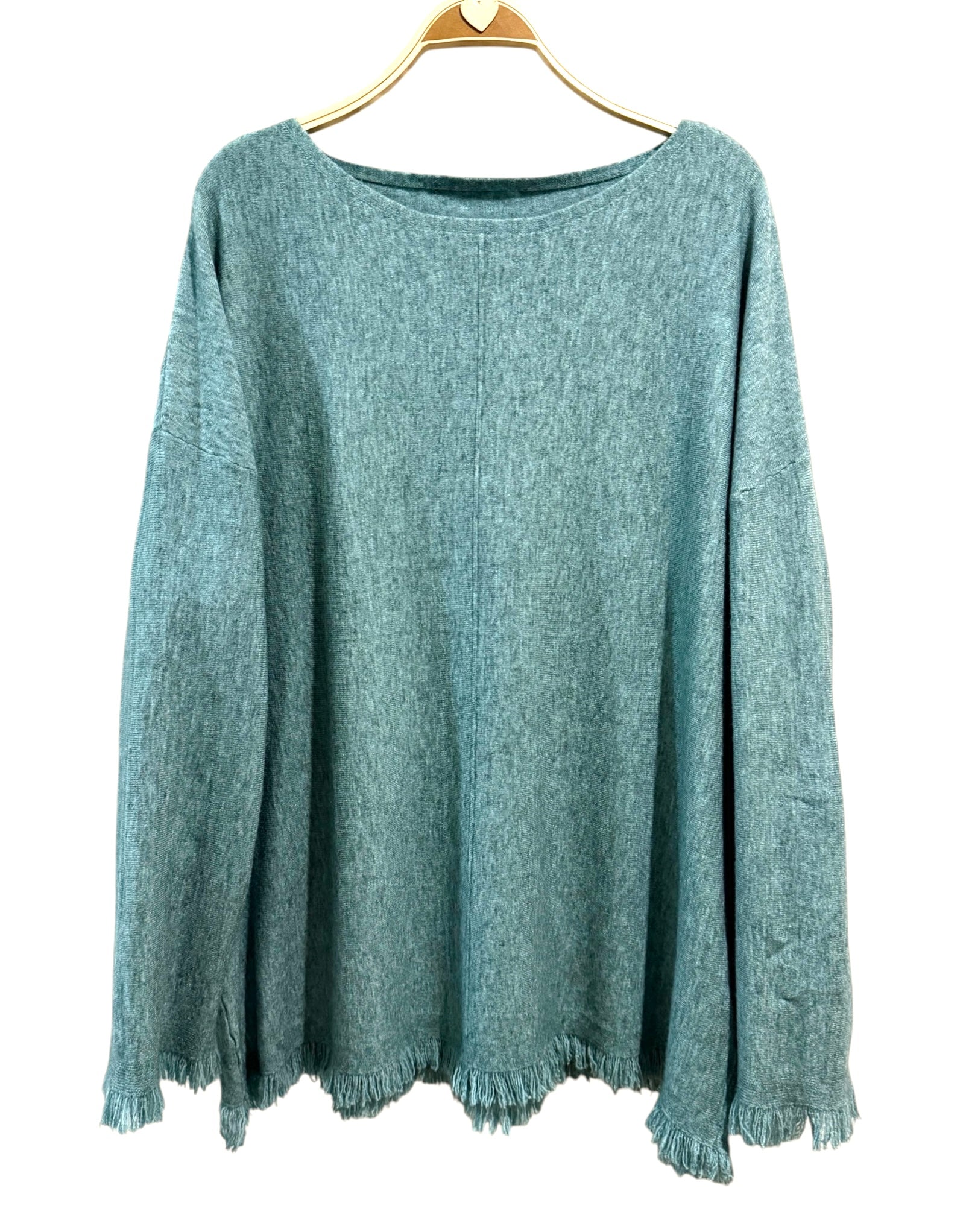 Jersey "Mezclilla" turquesa