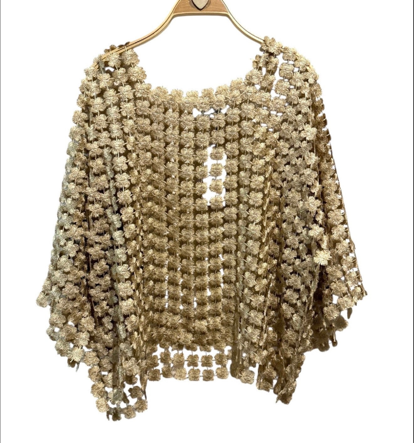 Top "Metalic" oro