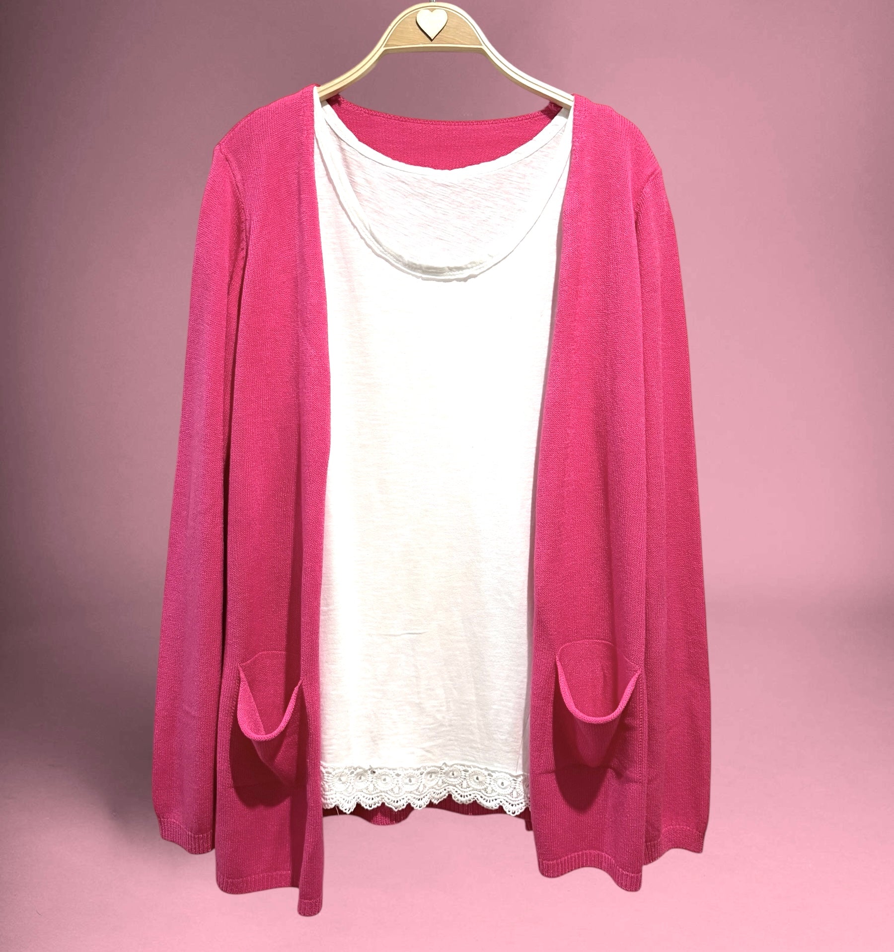 Chaqueta "Cósima" fucsia