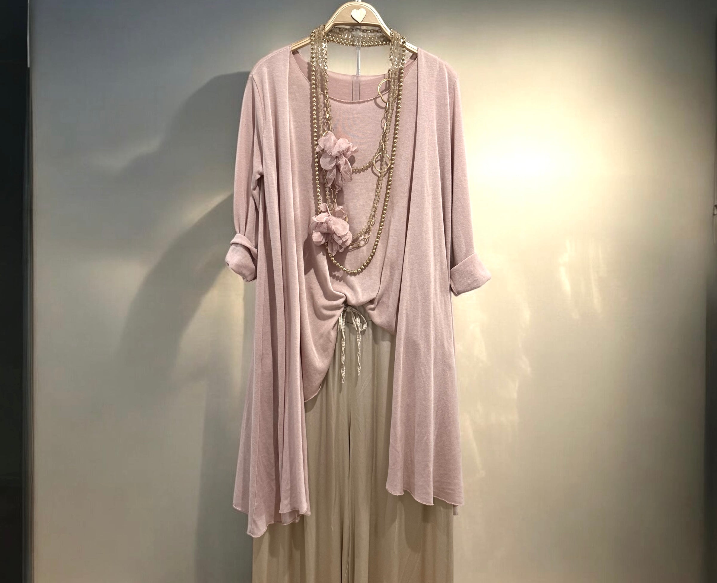 Chaqueta "Cassandra"rosa