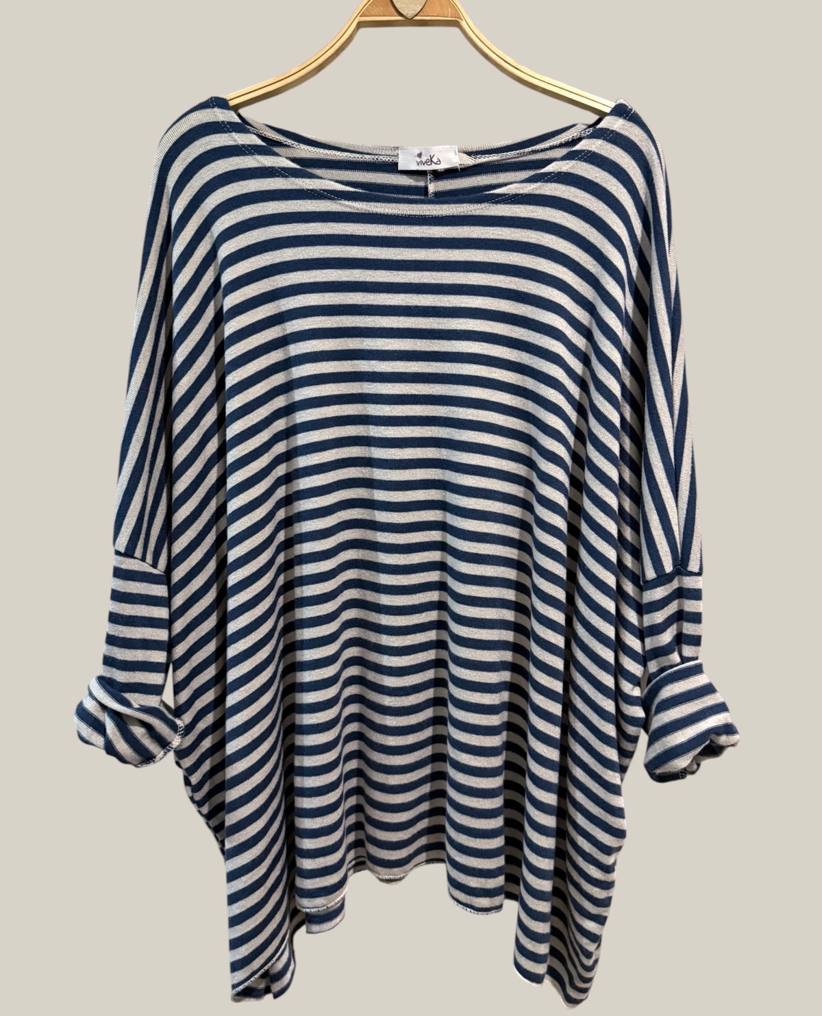 Jersey "Over Must Rayitas" azul