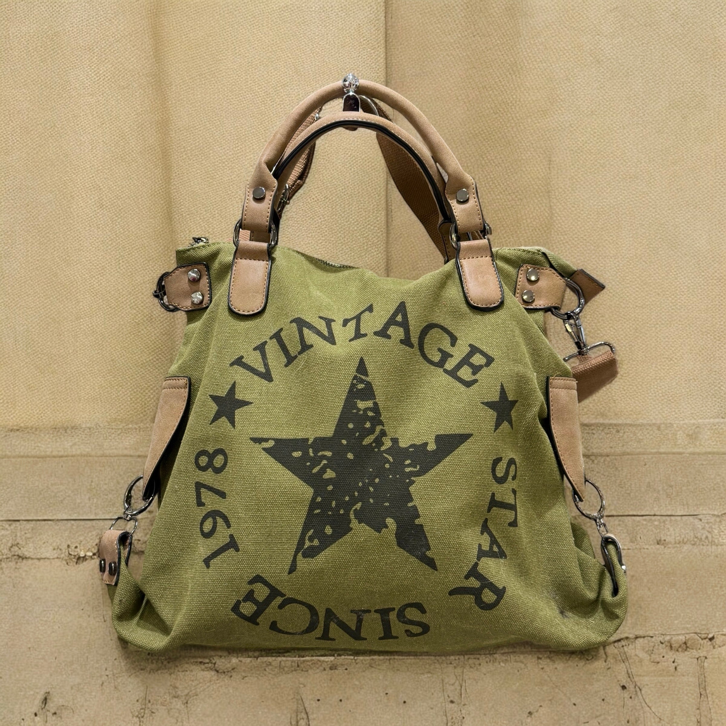 Bolso “Basic Star” verde